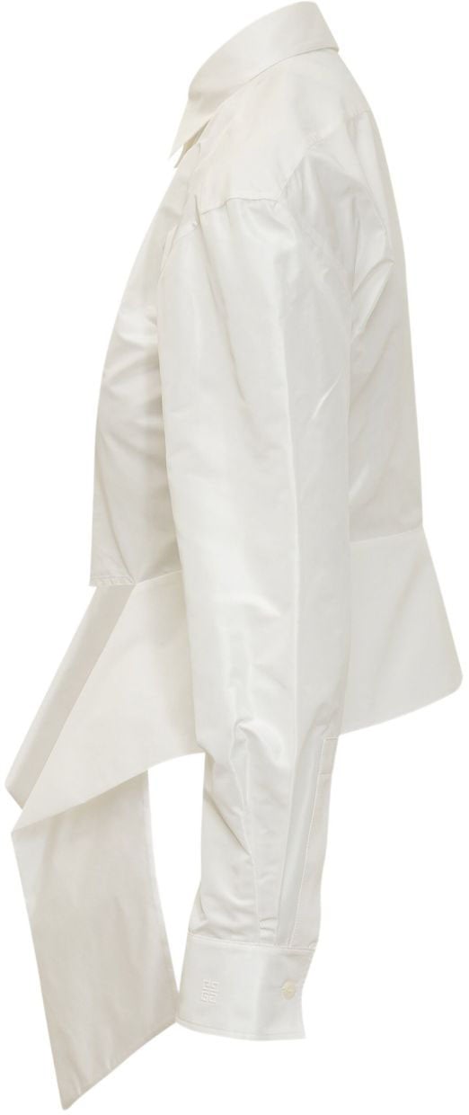 Givenchy Top Blanc Casse Beige