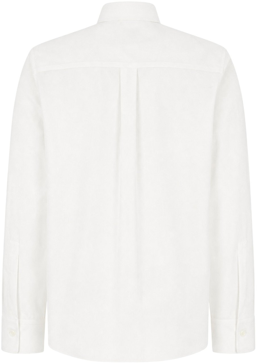 Givenchy White cotton shirt Wit