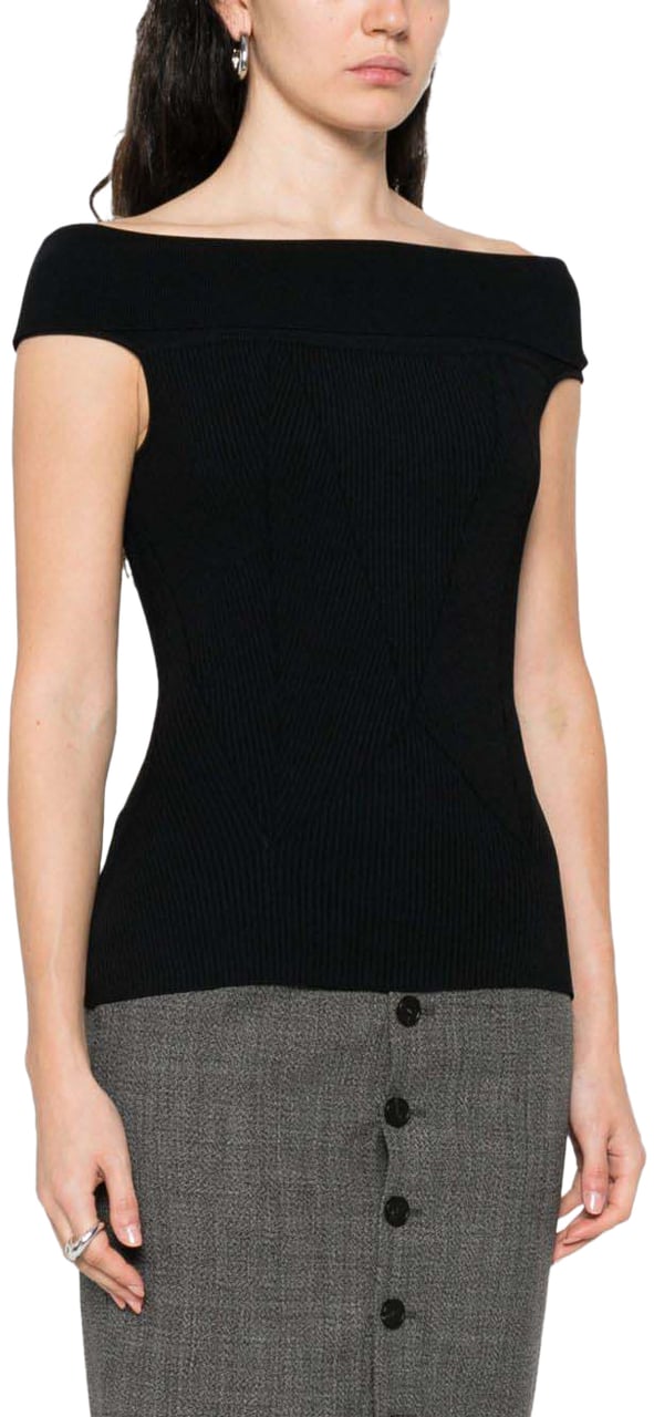 Givenchy Top Black Zwart