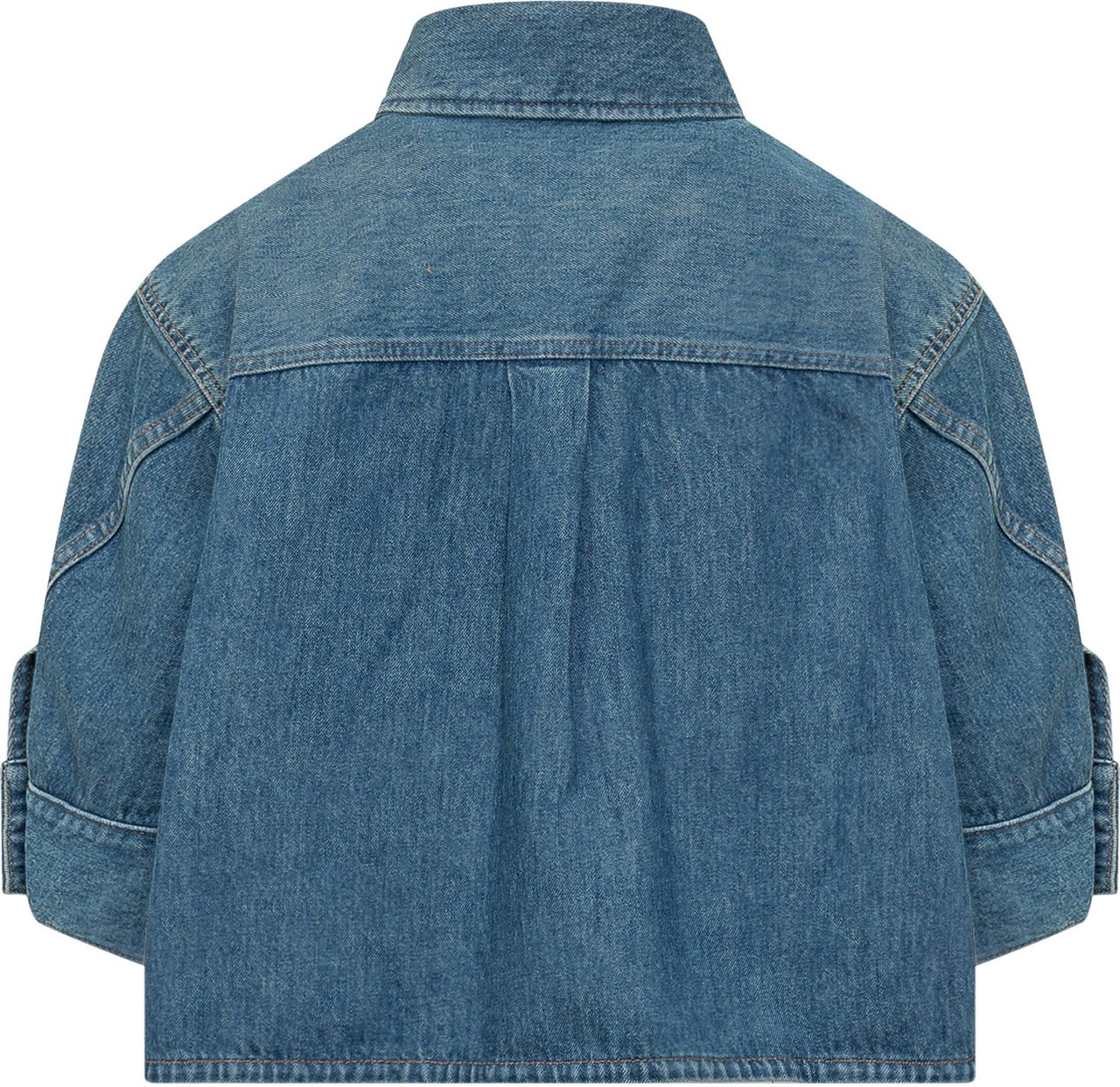Givenchy Giacca in Denim Mini Robe Blauw