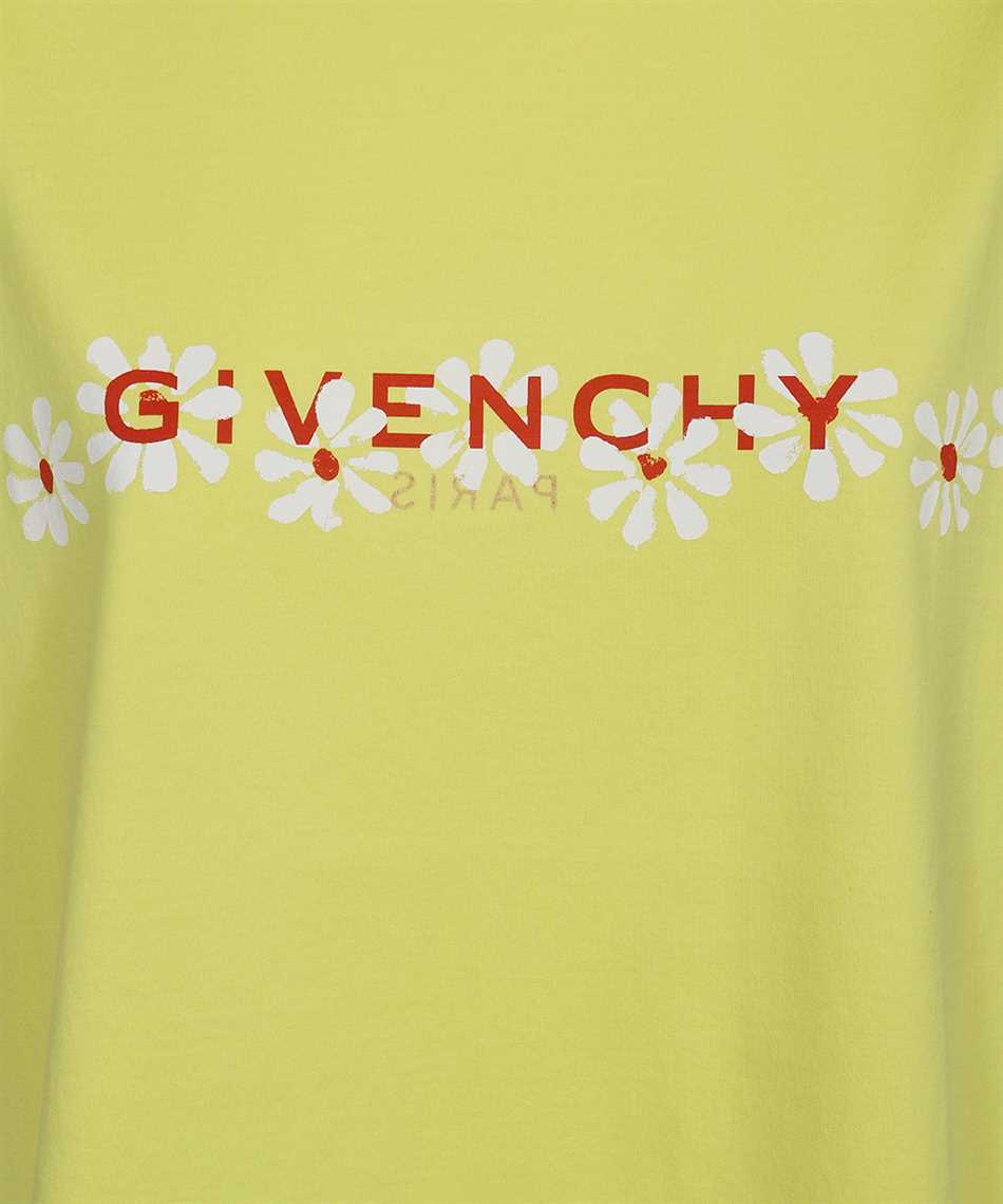 Givenchy Logo cotton t-shirt Geel