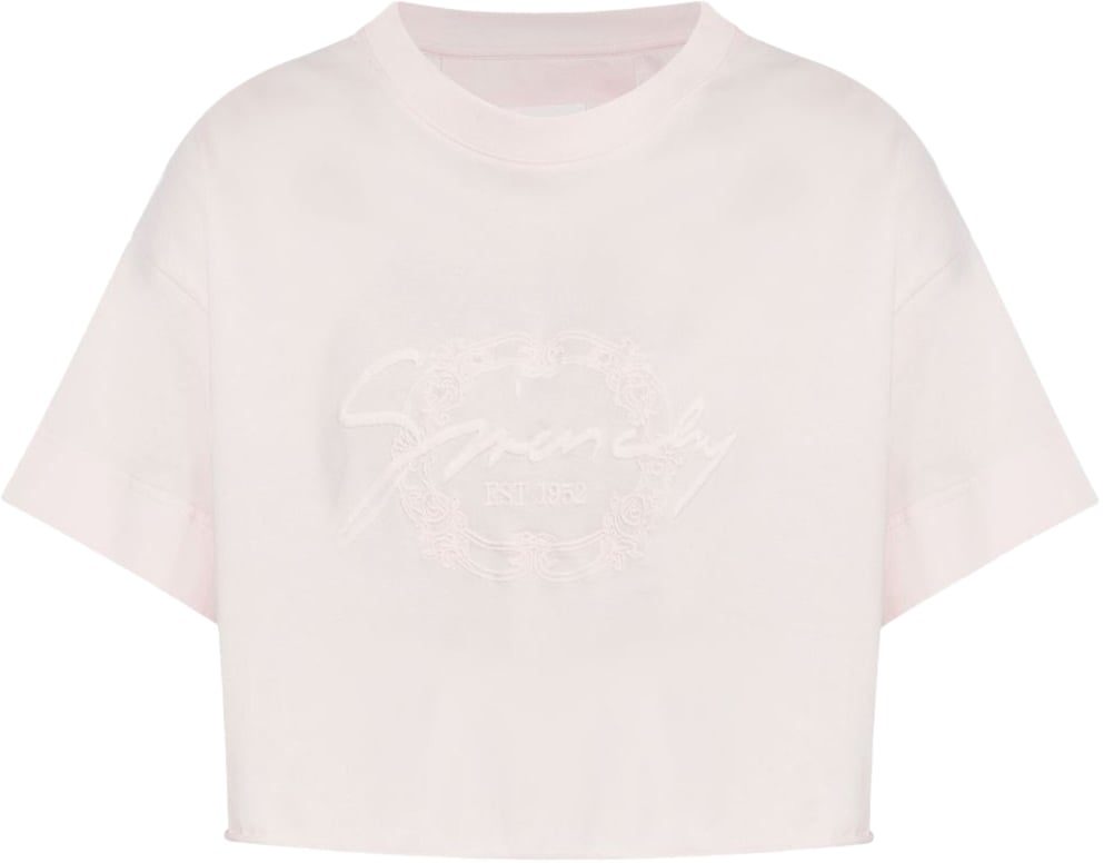 Givenchy Givenchy T-shirts And Polos Pink Roze