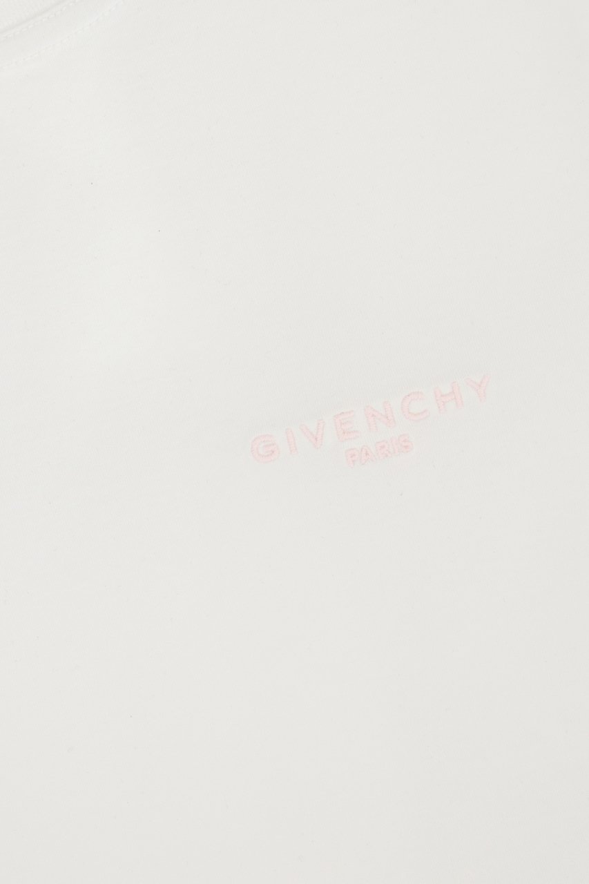 Givenchy White cotton t-shirt Wit