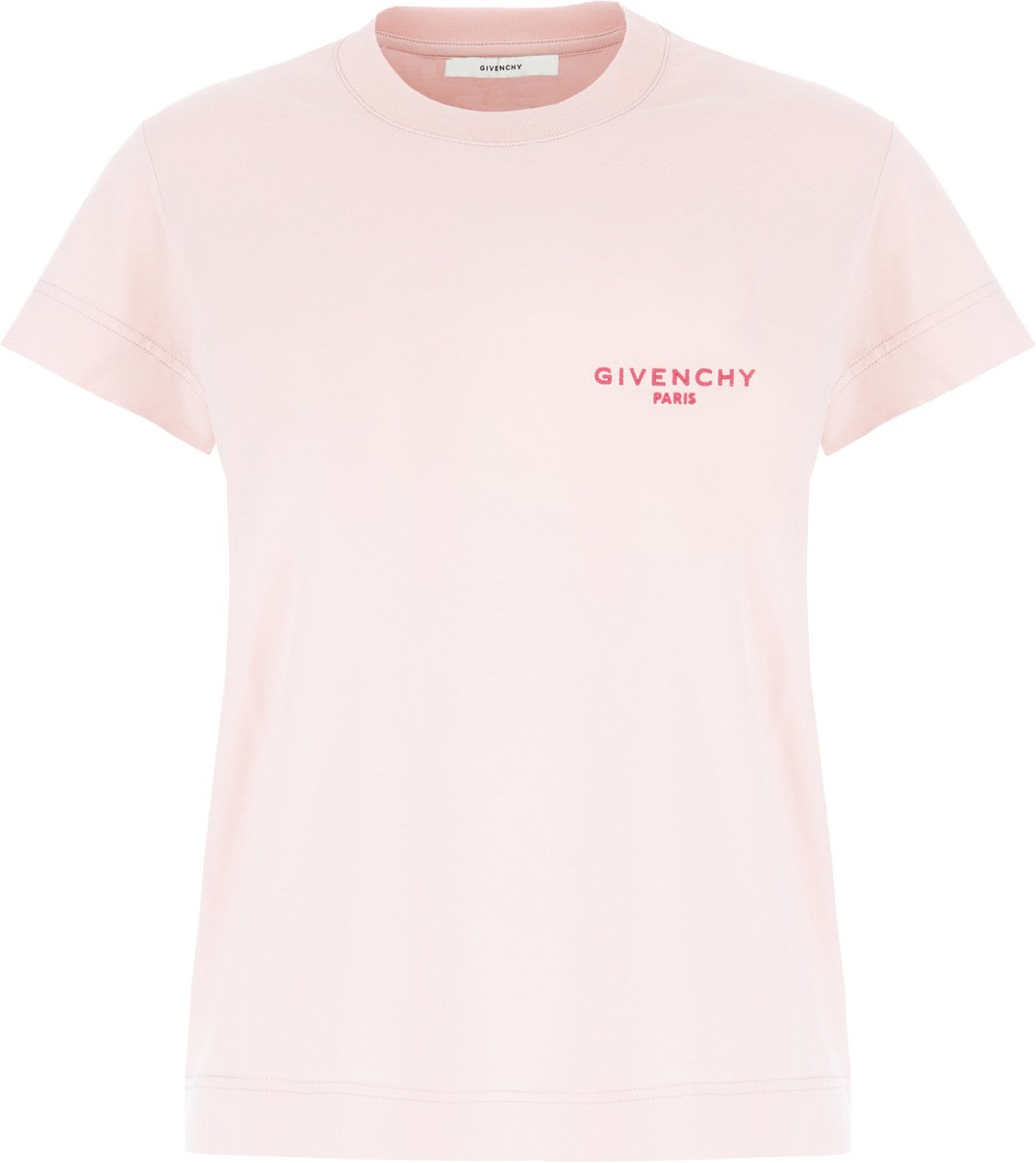 Givenchy Pink cotton t-shirt Roze