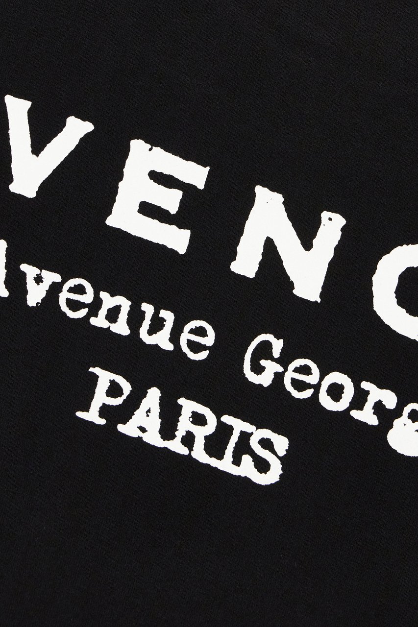 Givenchy Givenchy Black cotton t-shirt Zwart