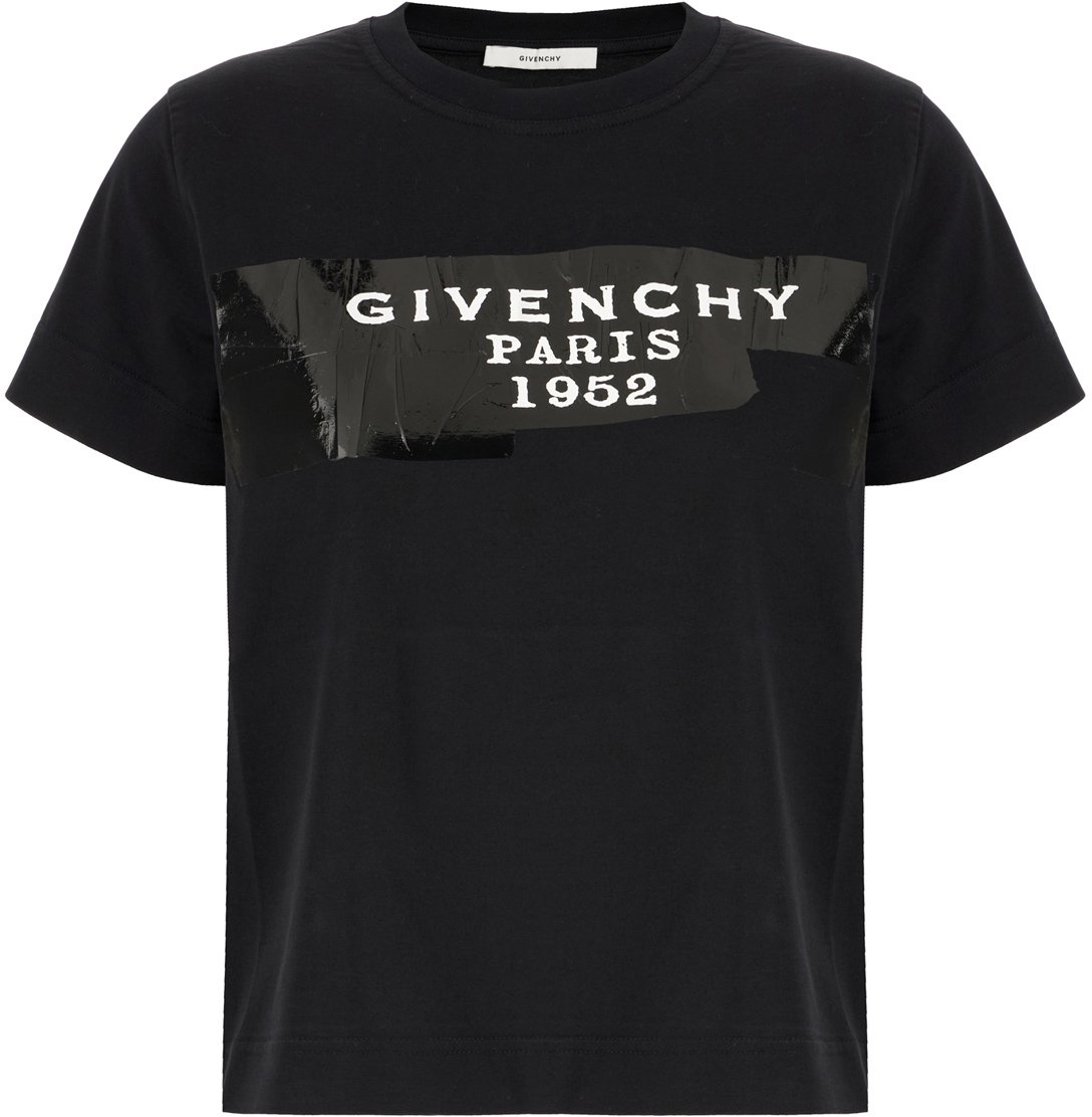 Givenchy Givenchy Black cotton t-shirt Zwart