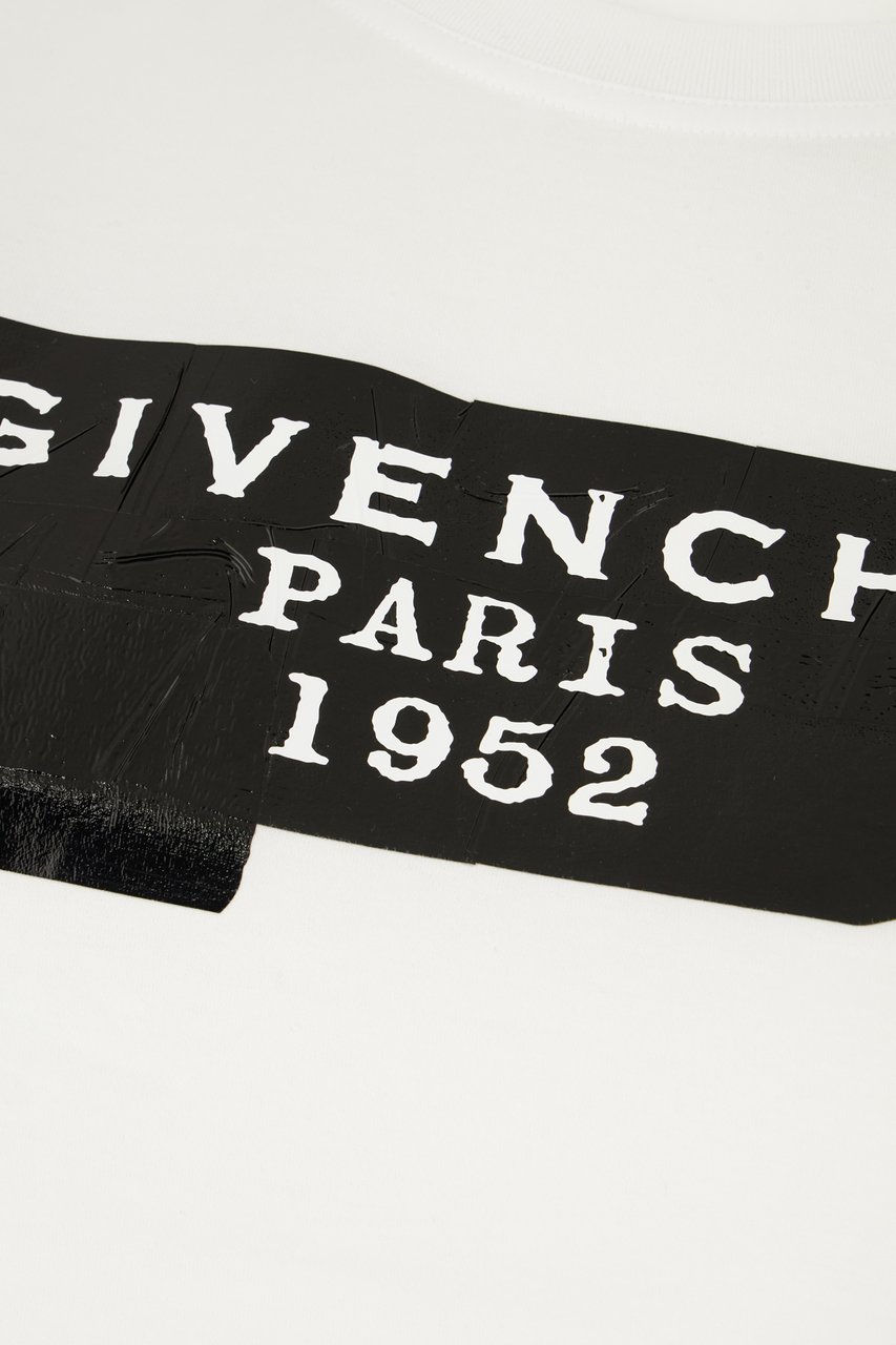 Givenchy Givenchy White cotton t-shirt Wit