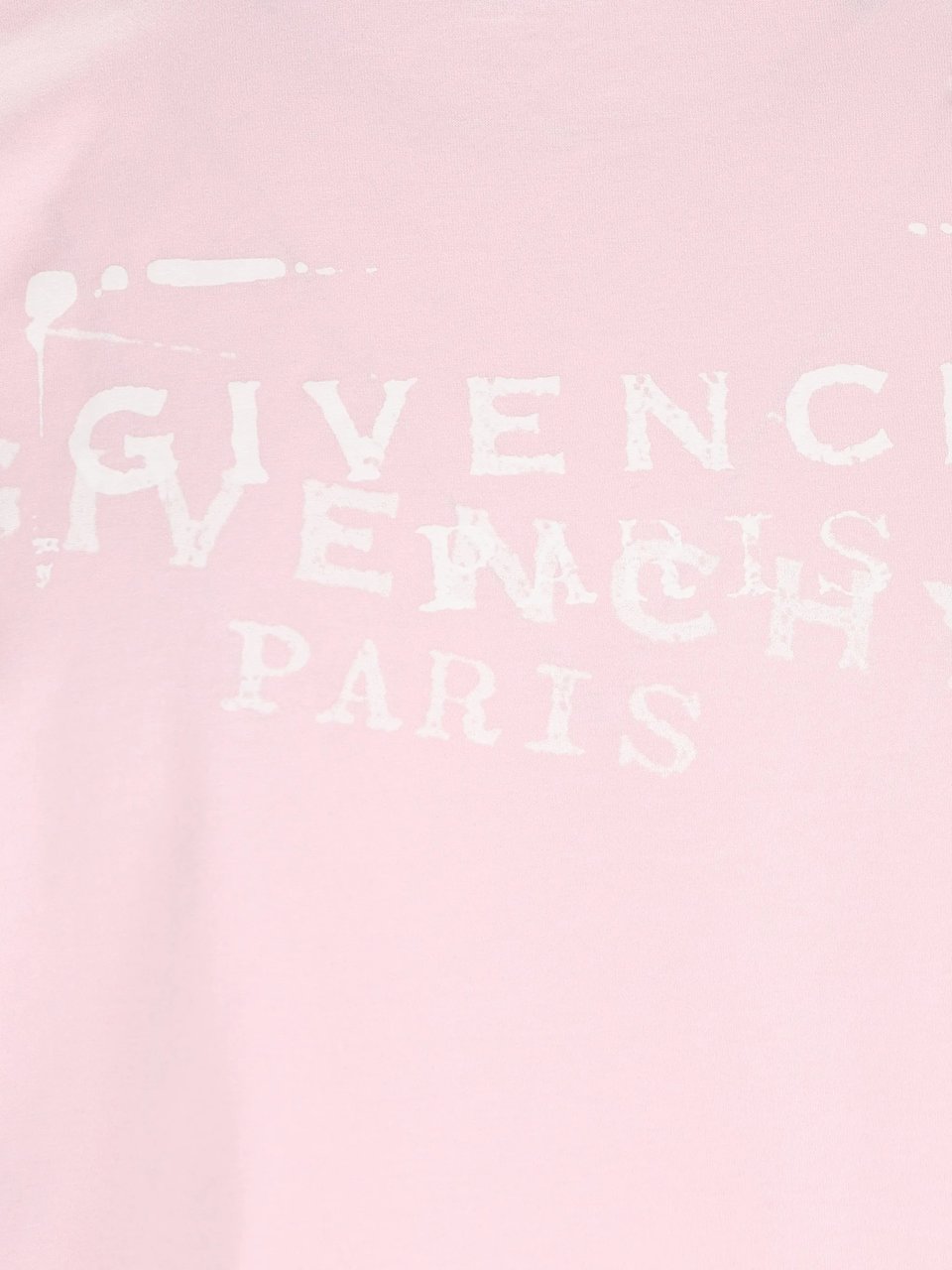 Givenchy Regular Fit Soft Pink Logo T-Shirt Neutraal
