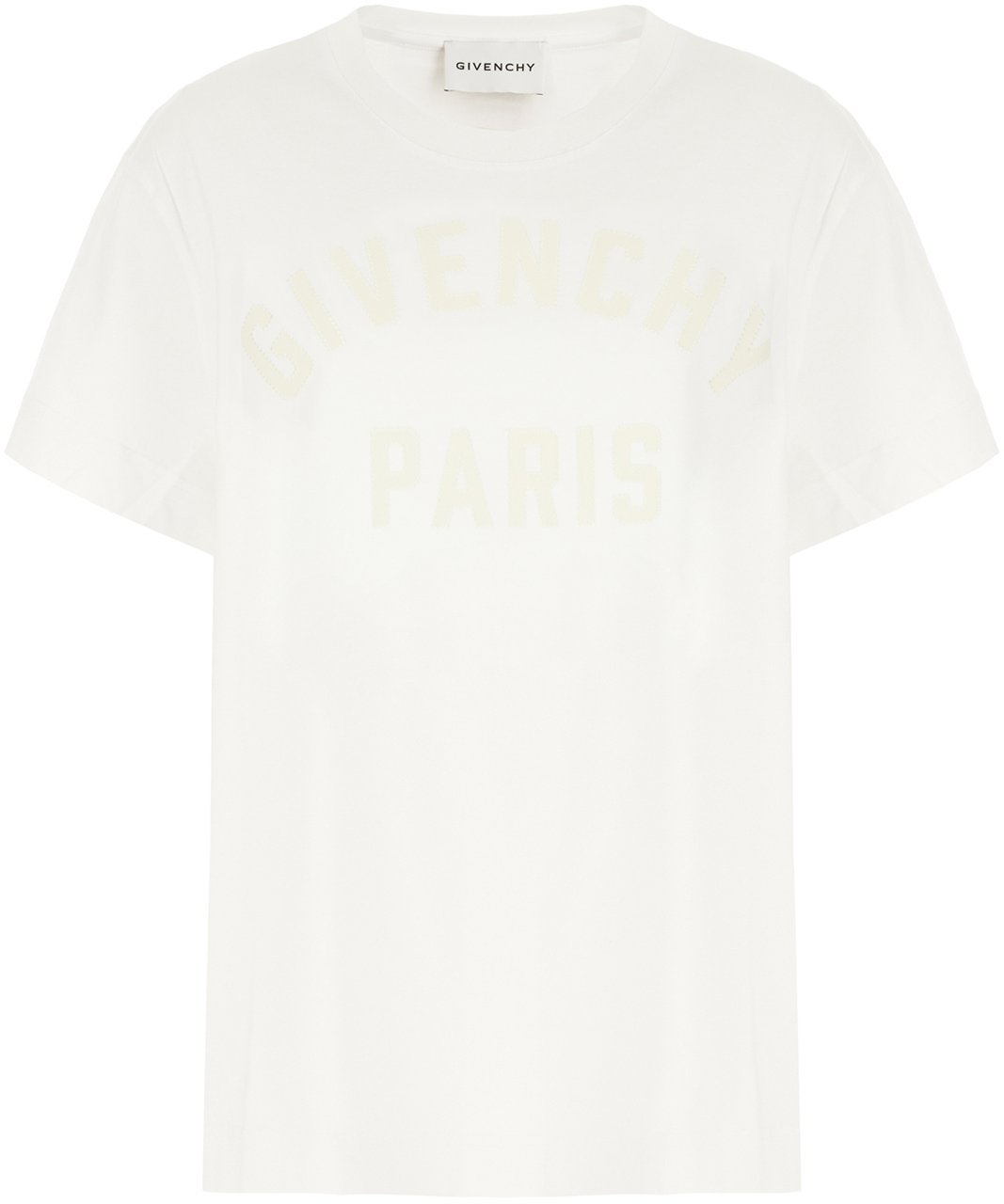 Givenchy White cotton oversize t-shirt Wit