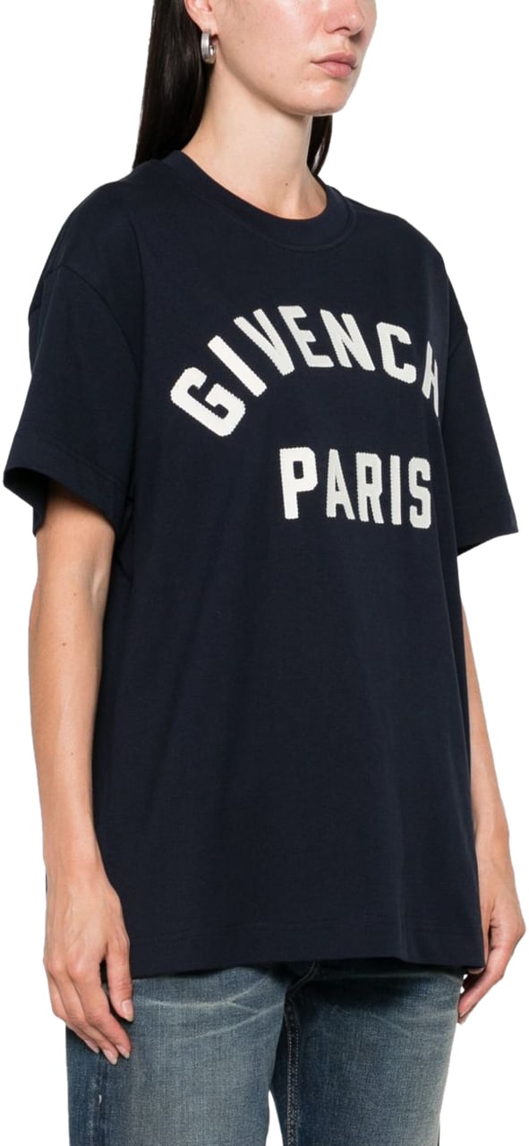 Givenchy Top Marine Blanc Wit
