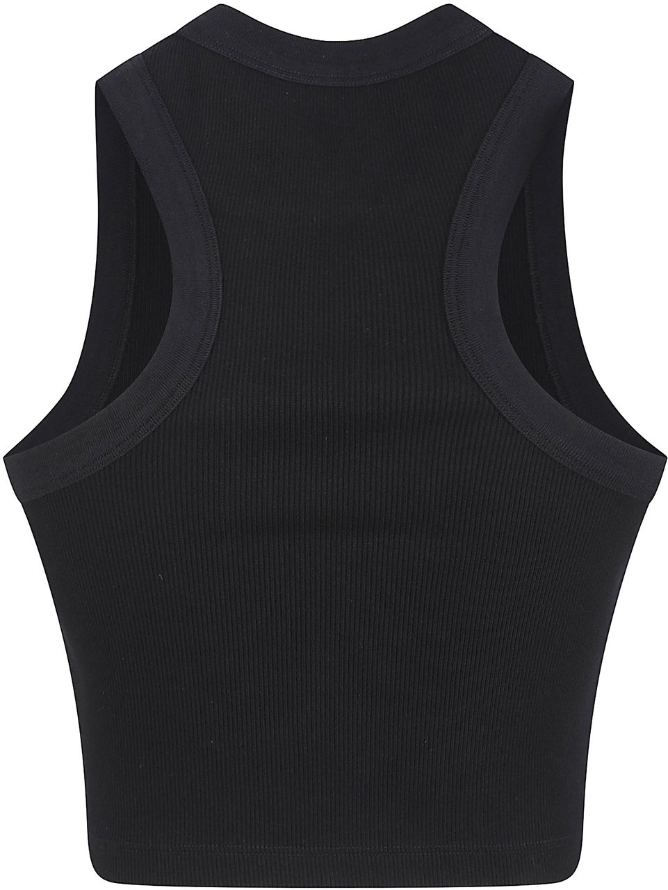 Givenchy Cropped Black Tank Top Zwart