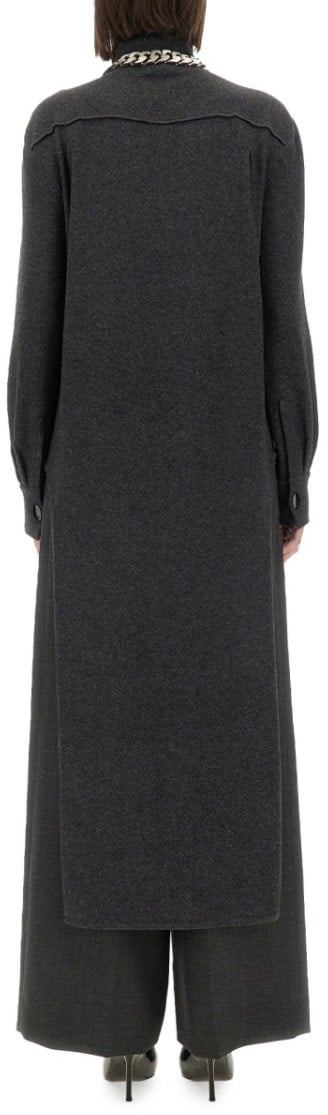 Givenchy Cashmere Pullover With High Neck Grijs