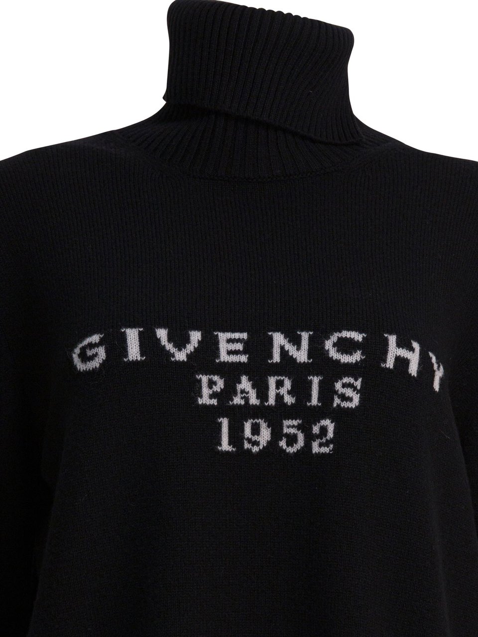 Givenchy Givenchy Paris 1952" turtleneck sweater Zwart