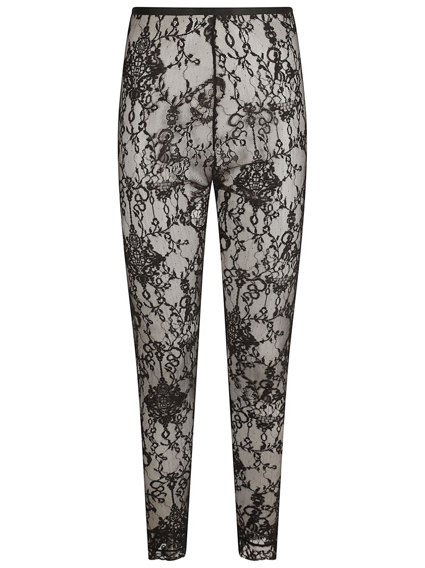 Givenchy Fitted Black Trousers Zwart