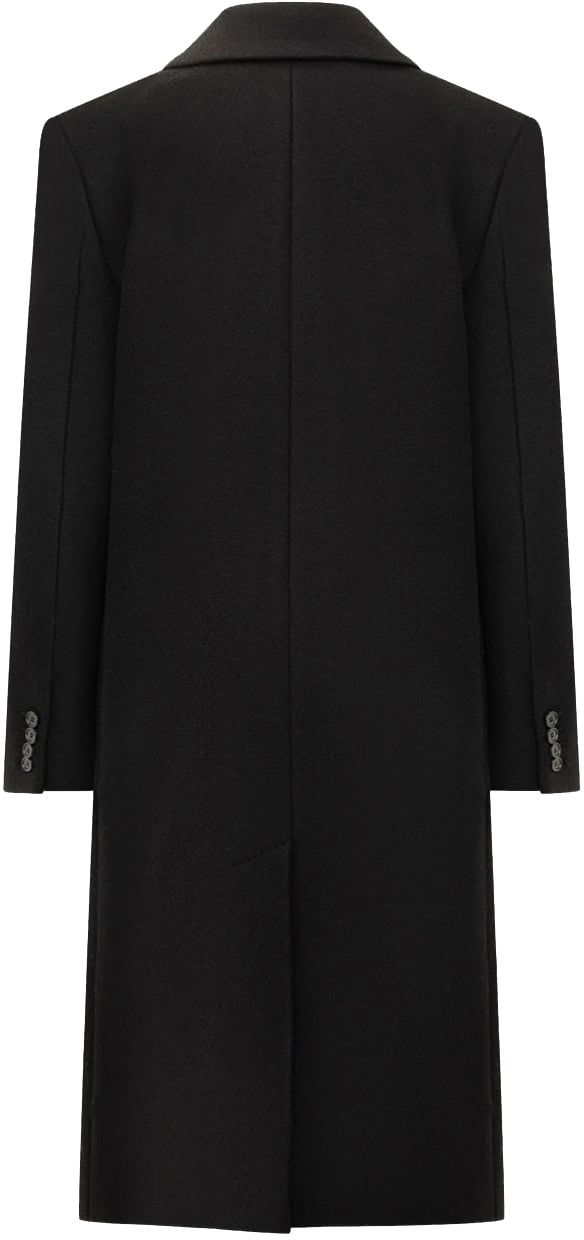 Givenchy Coats Black Zwart