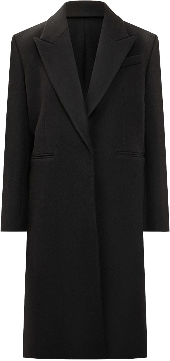 Givenchy Coats Black Zwart