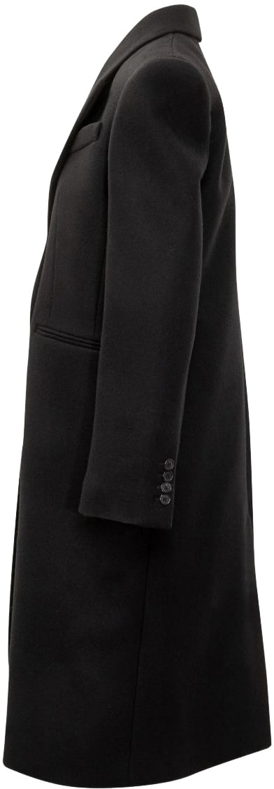 Givenchy Coats Black Zwart