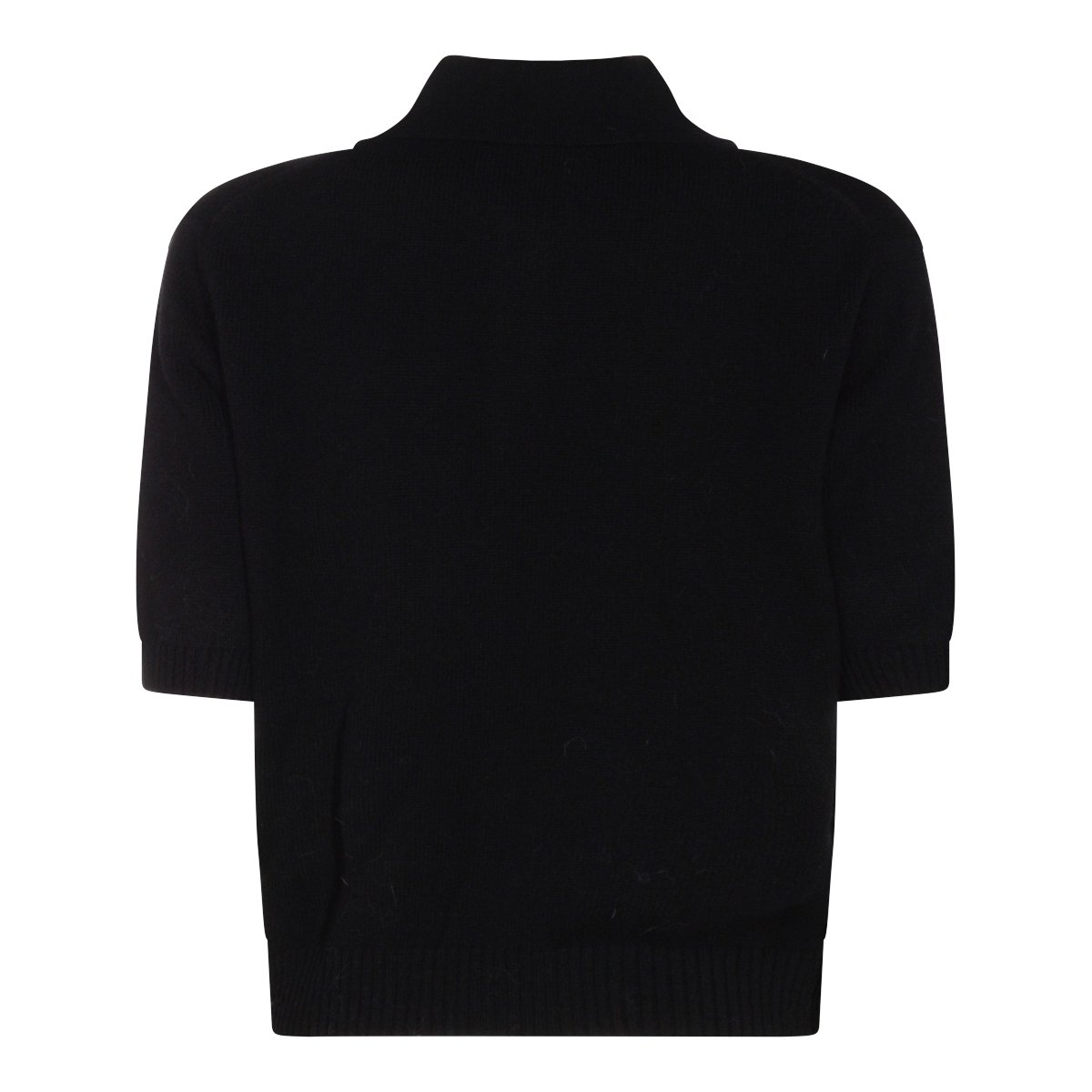 Givenchy Black Wool Top Zwart
