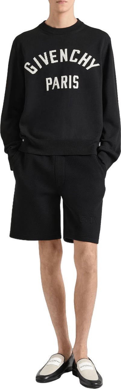 Givenchy COUTURE SEAM CREWNECK Zwart