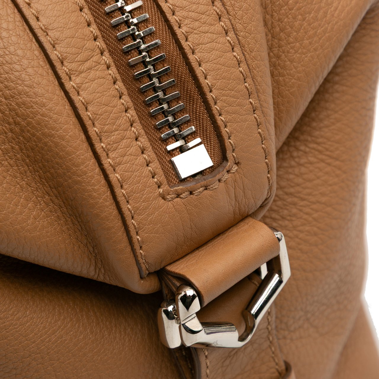 Givenchy Small Leather Nightingale Satchel Bruin