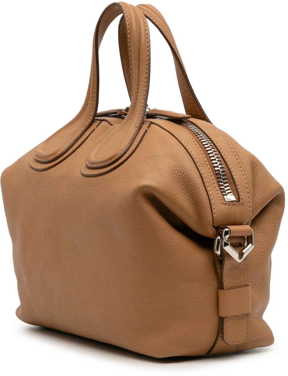 Givenchy Small Leather Nightingale Satchel Bruin