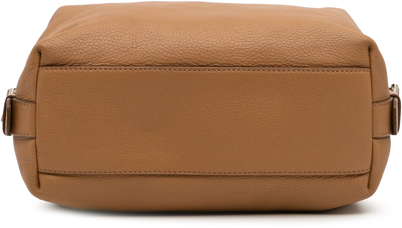 Givenchy Small Leather Nightingale Satchel Bruin