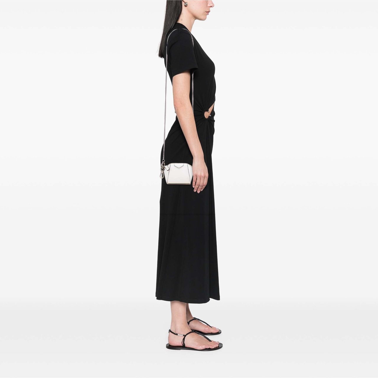 Givenchy Baby Lambskin Antigona Chain Crossbody Wit