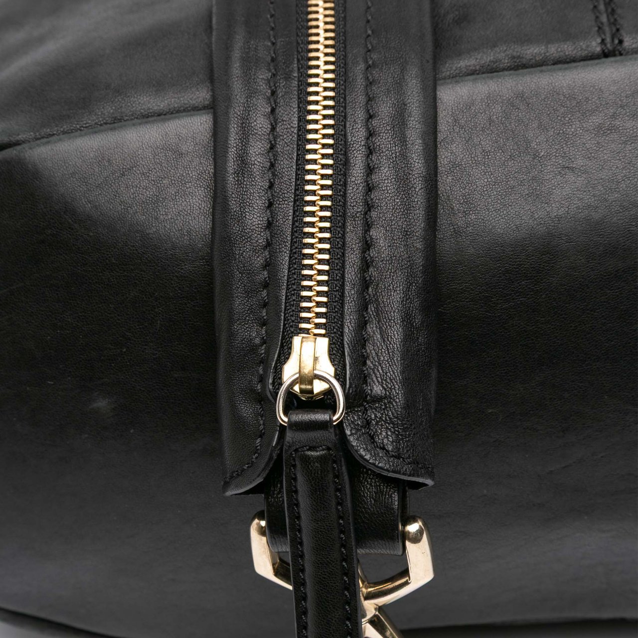 Givenchy Medium Lambskin Nightingale Satchel Zwart