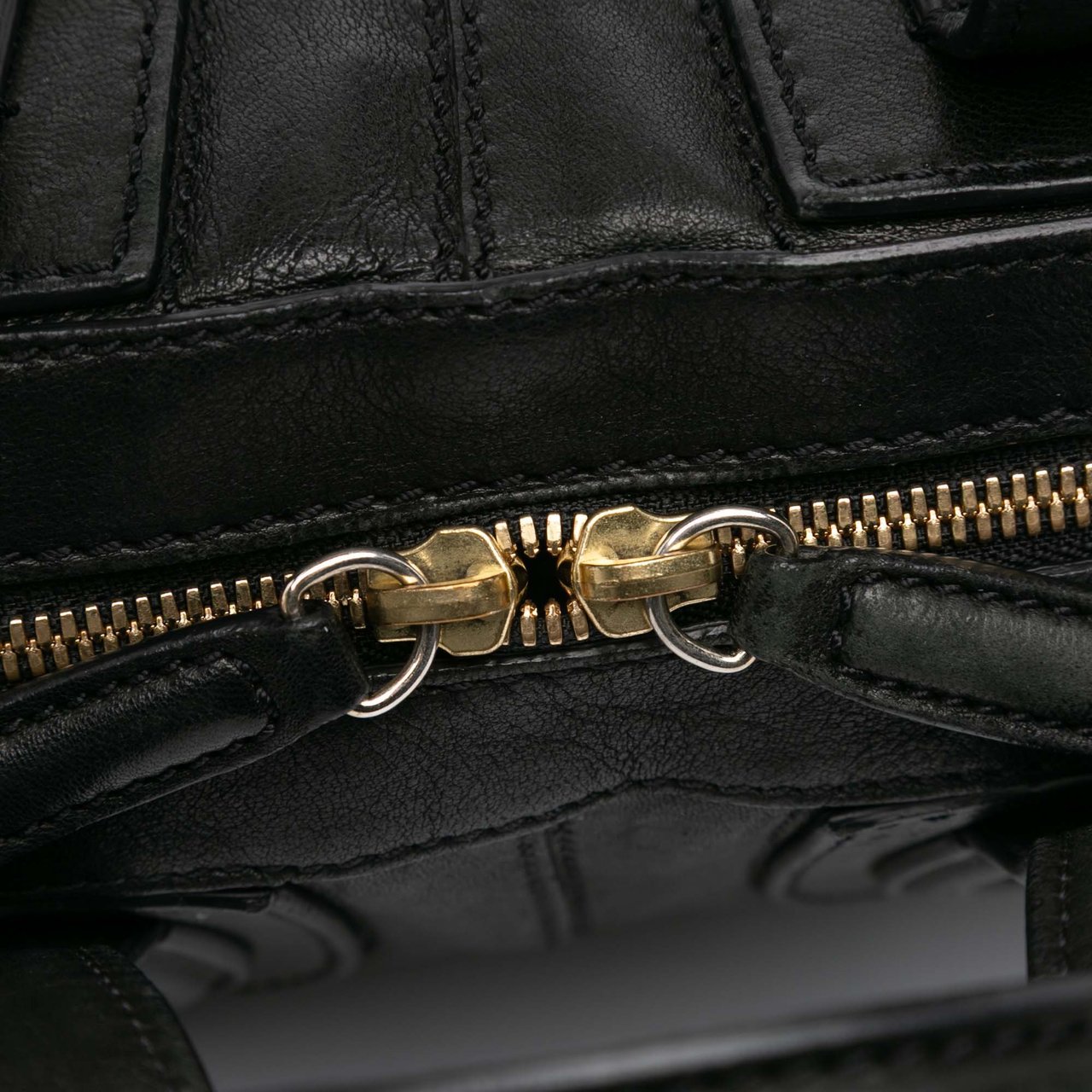 Givenchy Medium Lambskin Nightingale Satchel Zwart