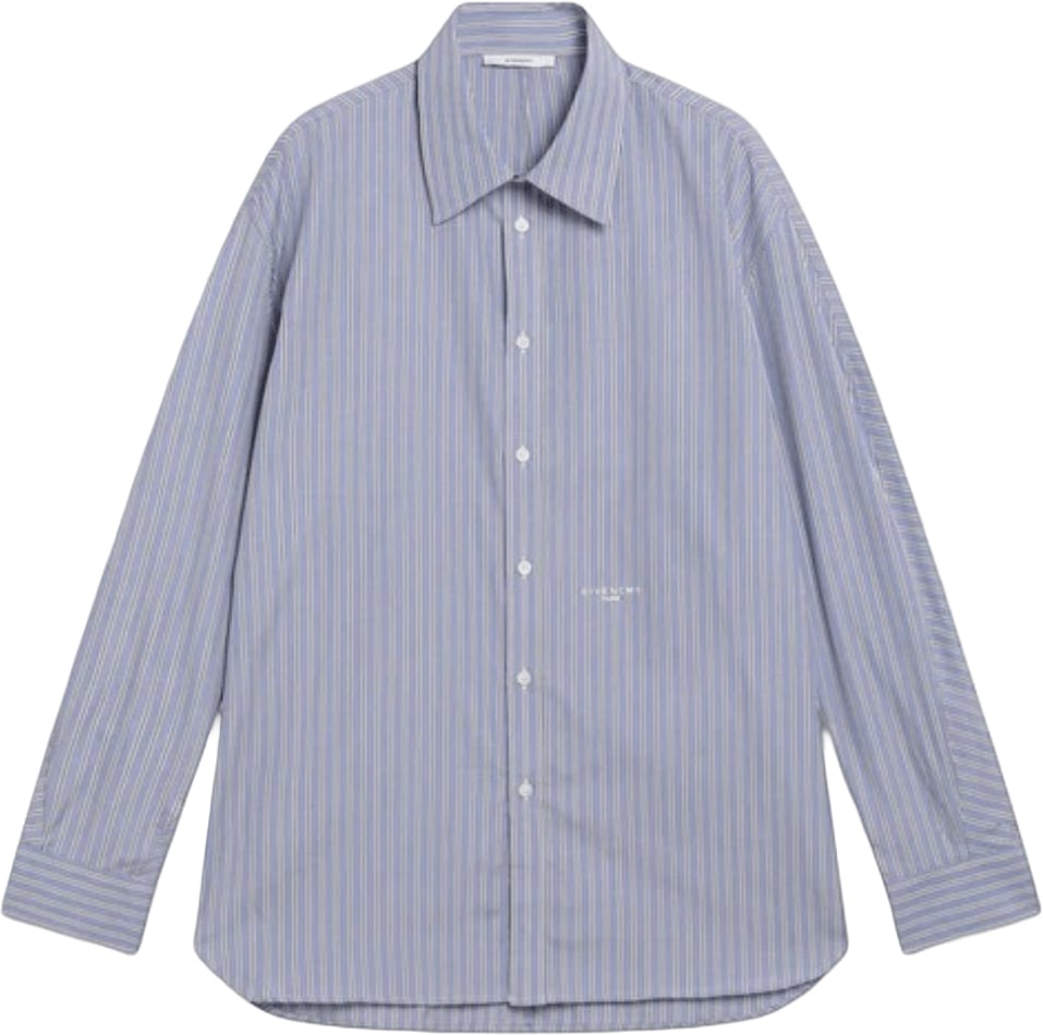 Givenchy COUTURE SEAM LONG SLEEVE SHIRT Lichtblauw
