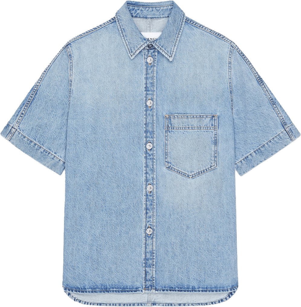 Givenchy DENIM SHIRT Lichtblauw