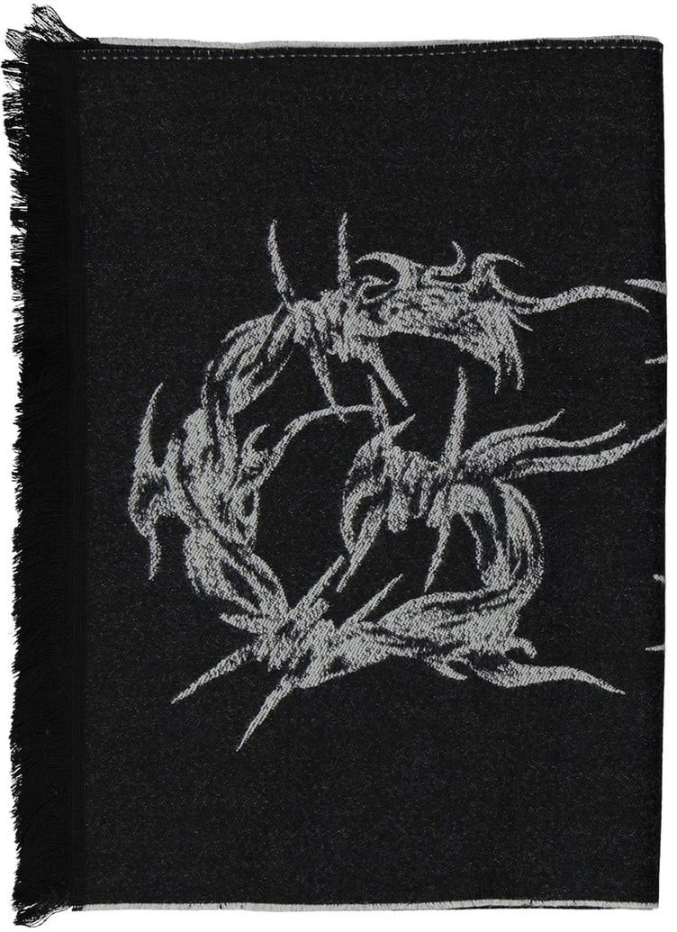 Givenchy Givenchy Wool Scarf Zwart