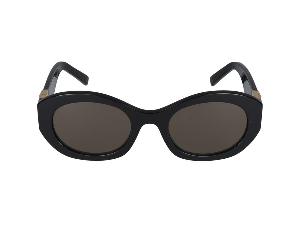 Givenchy Black Bold Oversized Round Sunglasses Grijs