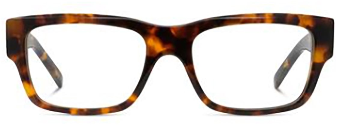 Givenchy Rectangular Tortoiseshell Sunglasses with Modern Frame Design Rood