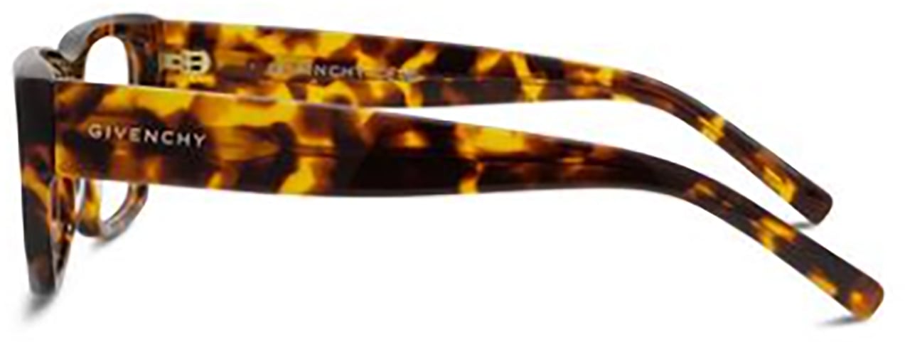 Givenchy Rectangular Tortoiseshell Sunglasses with Modern Frame Design Rood