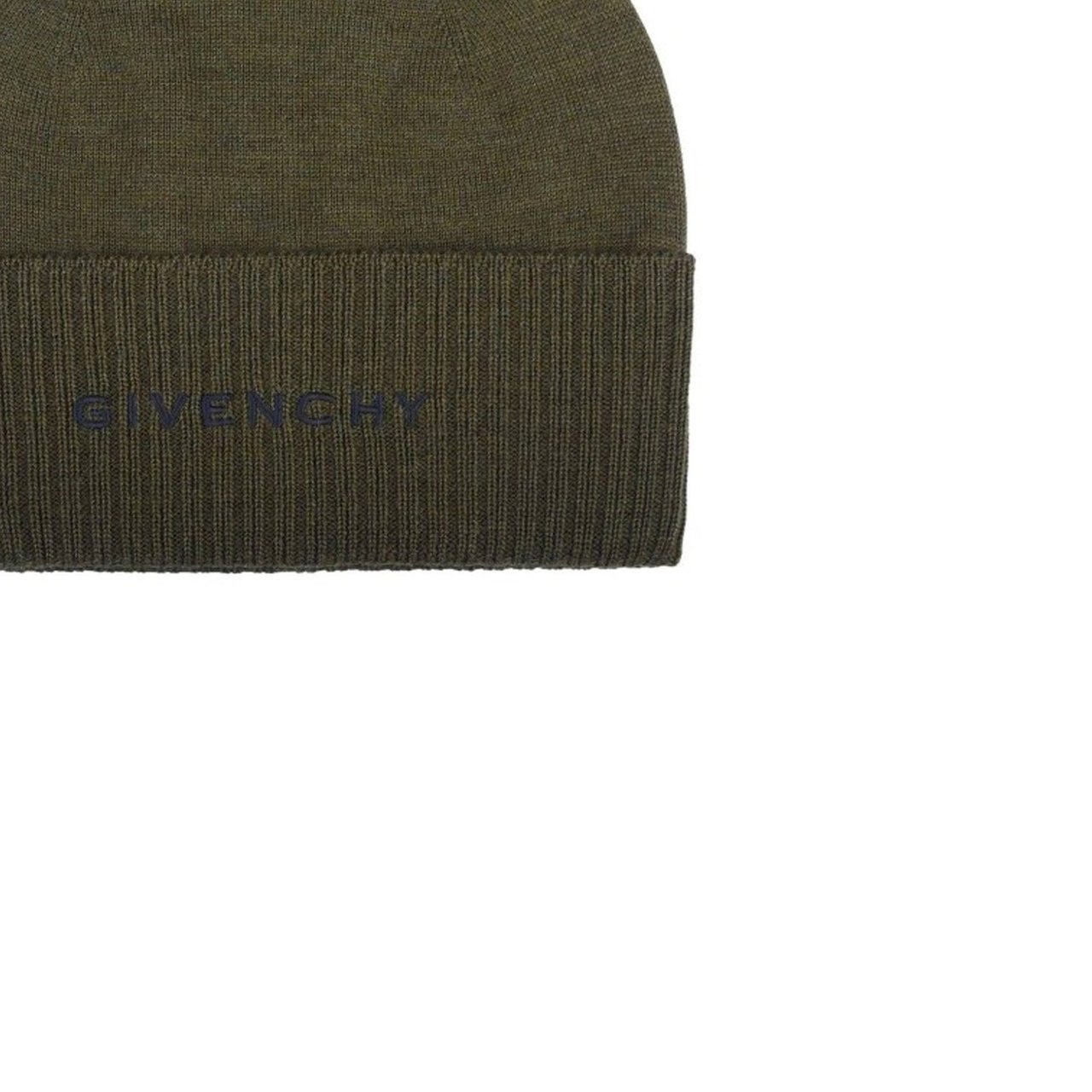 Givenchy Givenchy Wool Logo Hat Groen