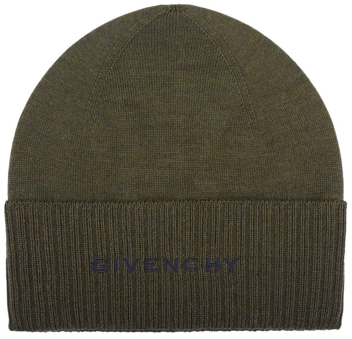 Givenchy Givenchy Wool Logo Hat Groen