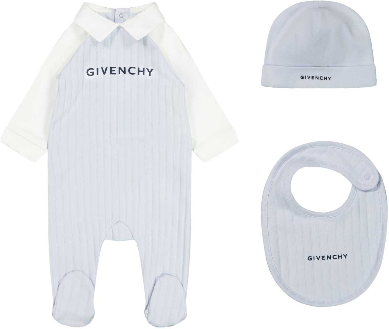Givenchy Givenchy Baby Unisex Boxpakje In Licht Blauw Blauw