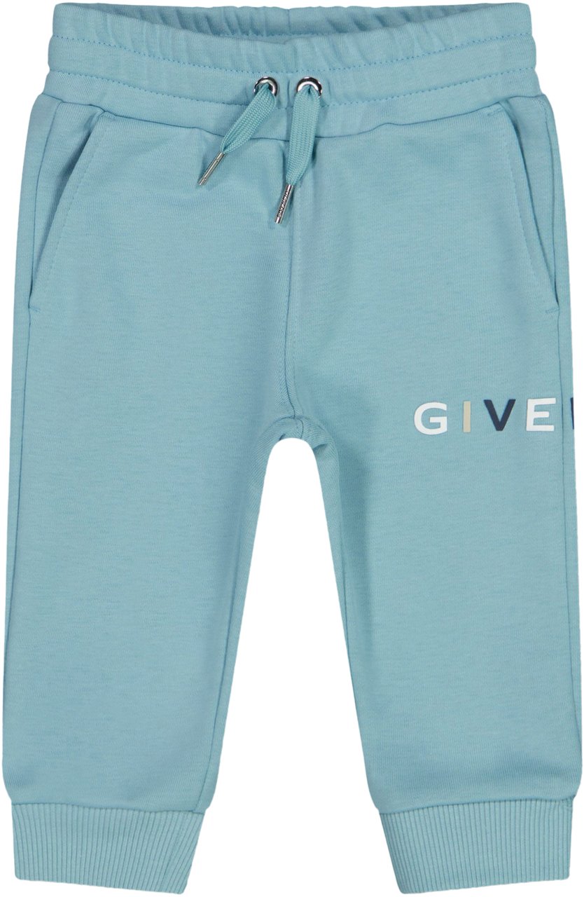 Givenchy Givenchy Baby Unisex Broek In Blauw Blauw