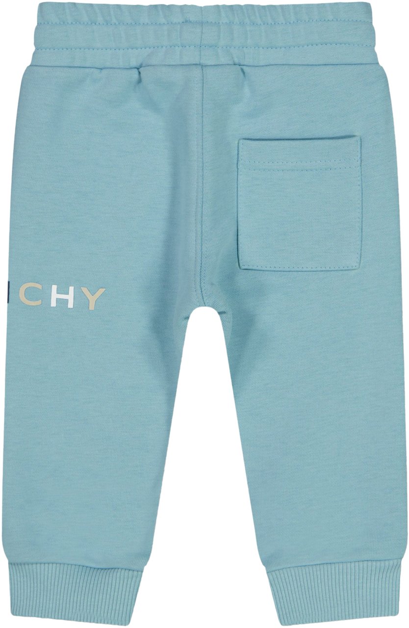 Givenchy Givenchy Baby Unisex Broek In Blauw Blauw