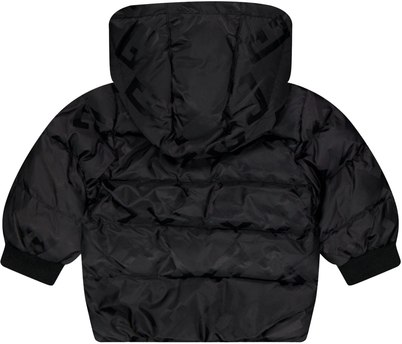 Givenchy Givenchy Baby Unisex Winterjas In Zwart Zwart