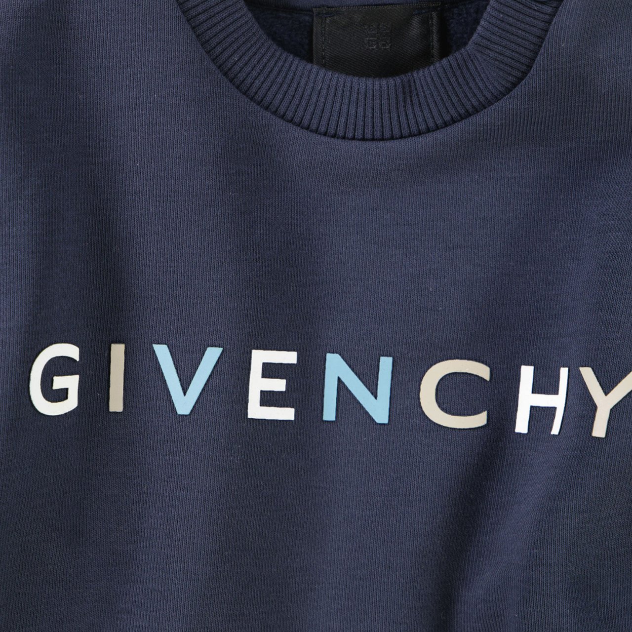 Givenchy Givenchy Baby Unisex Trui In Navy Blauw