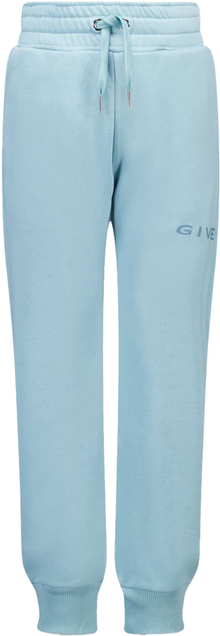 Givenchy Givenchy Kinder Jongens Broek In Licht Blauw Blauw