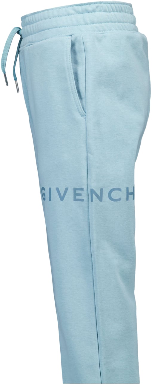 Givenchy Givenchy Kinder Jongens Broek In Licht Blauw Blauw