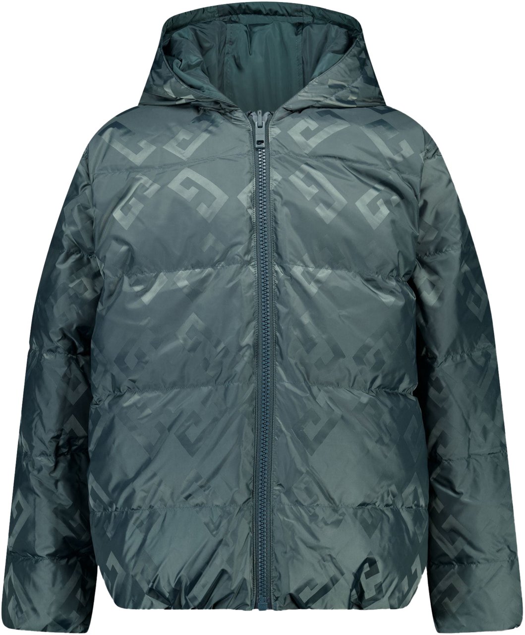 Givenchy Givenchy Kinder Jongens Winterjas In Donker Groen Groen