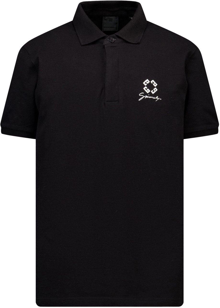 Givenchy Givenchy Kinder Jongens Polo In Zwart Zwart