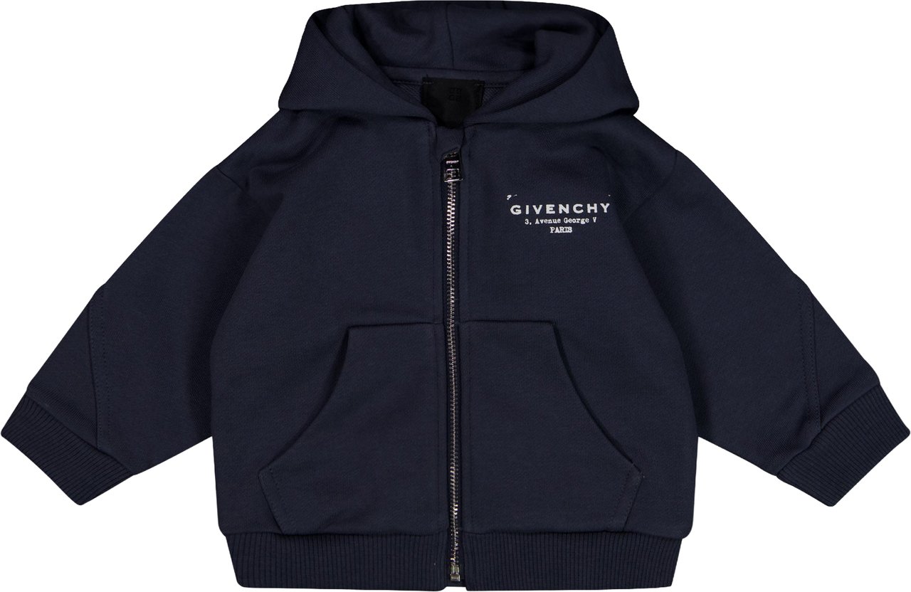 Givenchy Givenchy Baby Jongens Vest In Grijs Grijs