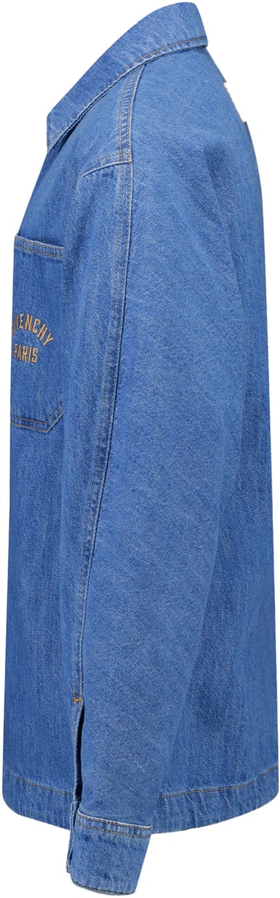 Givenchy Givenchy Kinder Jongens Blouse In Blauw Blauw