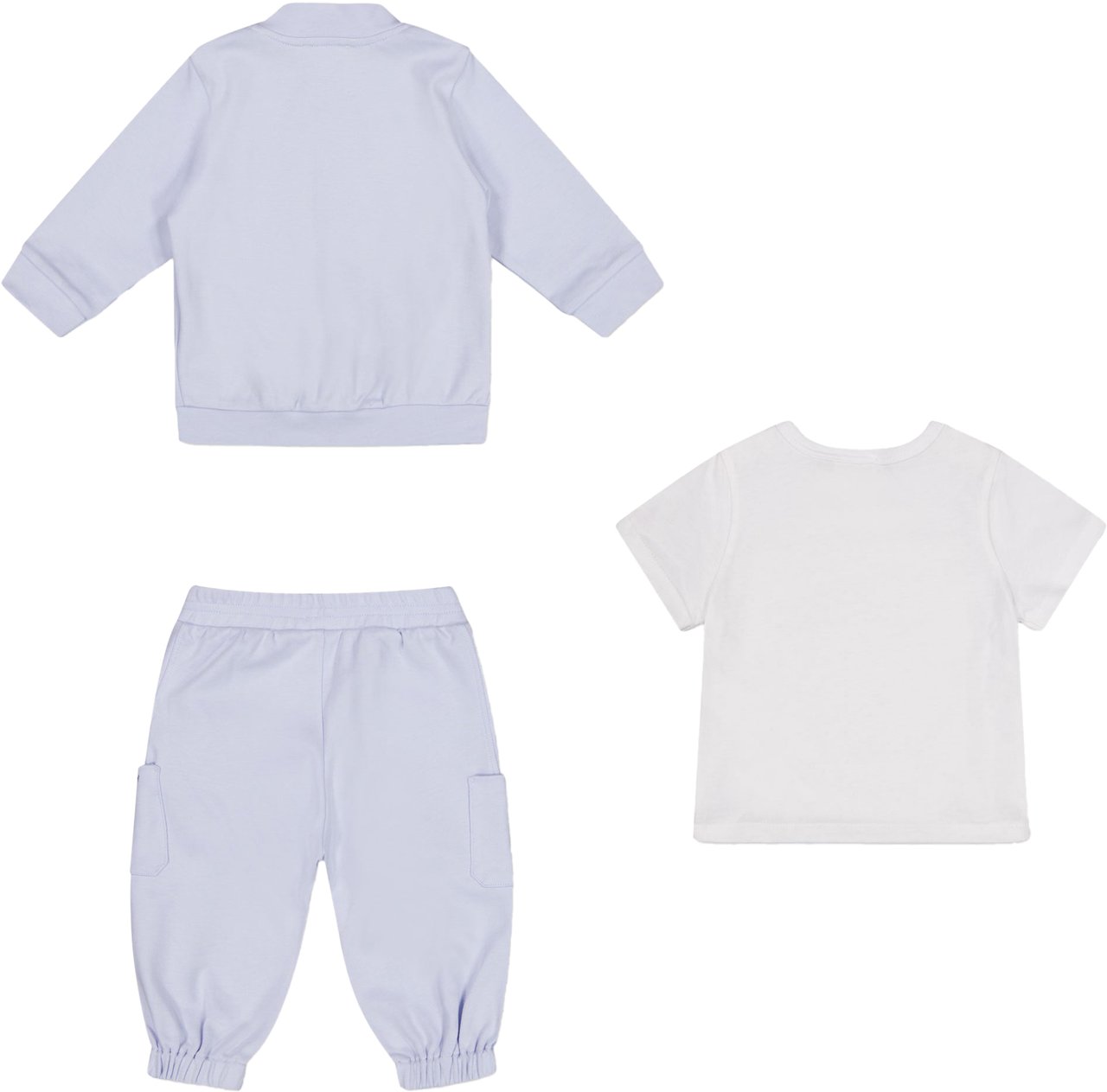 Givenchy Givenchy Baby Jongens Joggingpak In Licht Blauw Blauw