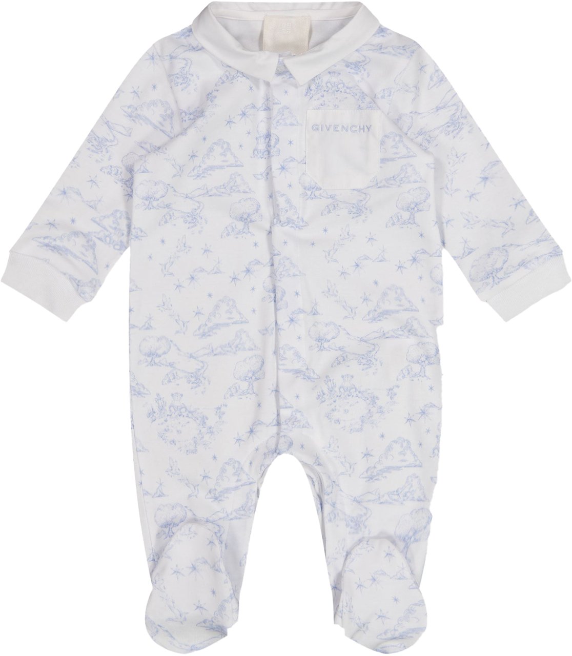 Givenchy Givenchy Baby Jongens Boxpakje In Licht Blauw Blauw